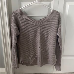 AERIE GREY SWEATER